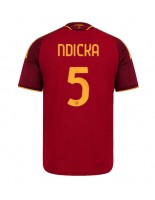 AS Roma Evan Ndicka #5 Domácí Dres 2026-27 Krátký Rukáv